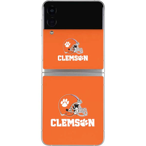 Clemson University Football Galaxy Z Flip4 5G Skin